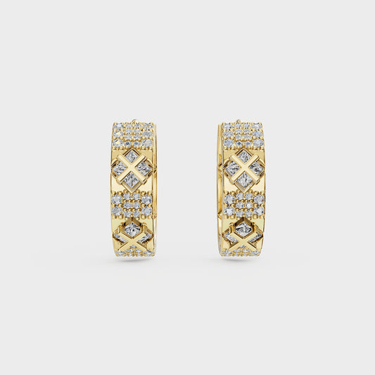"Earrx Diamond Earring - Cyera Gems & Jewellery"