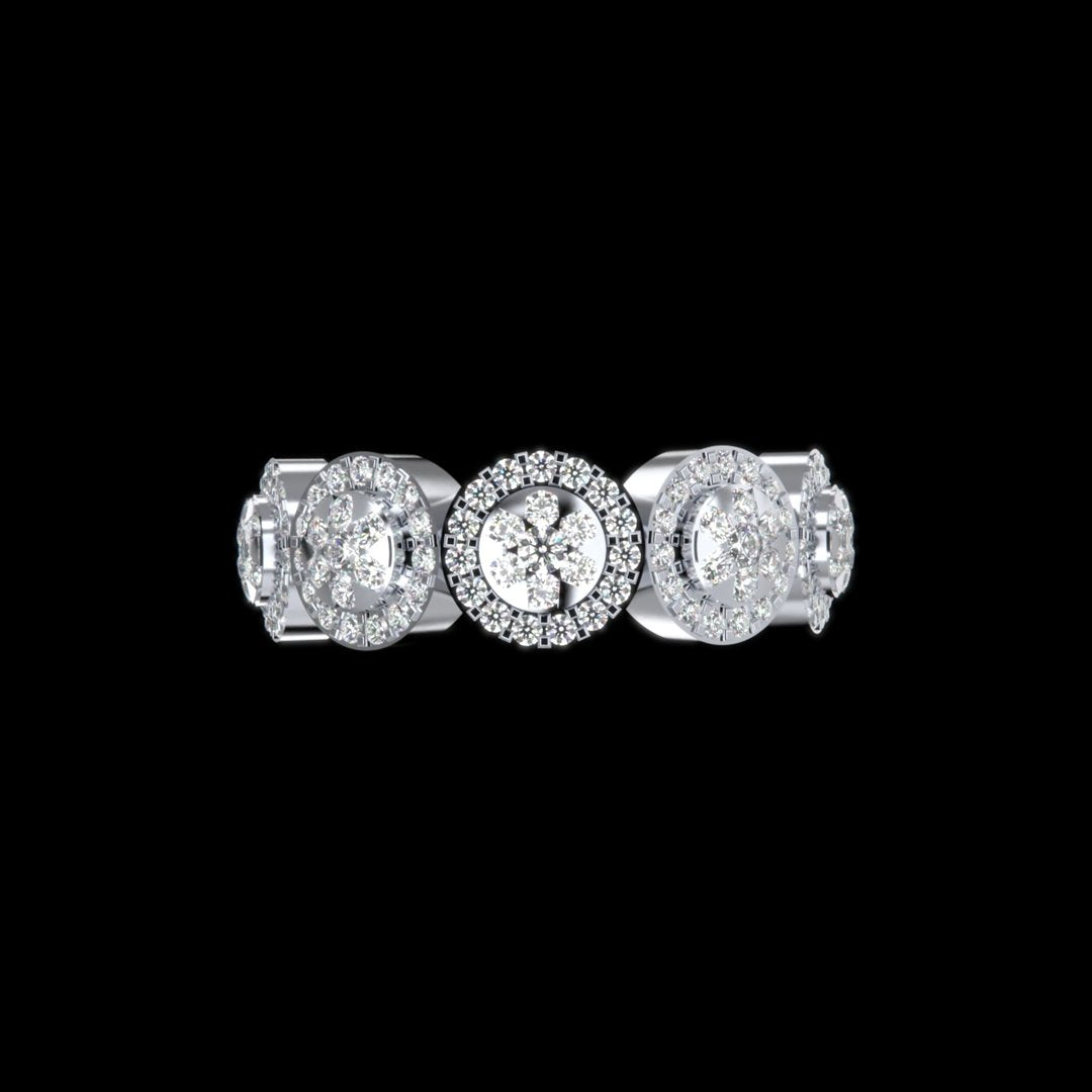 Celeste Clustered Diamond Ring - Cyera Gems & Jewellery