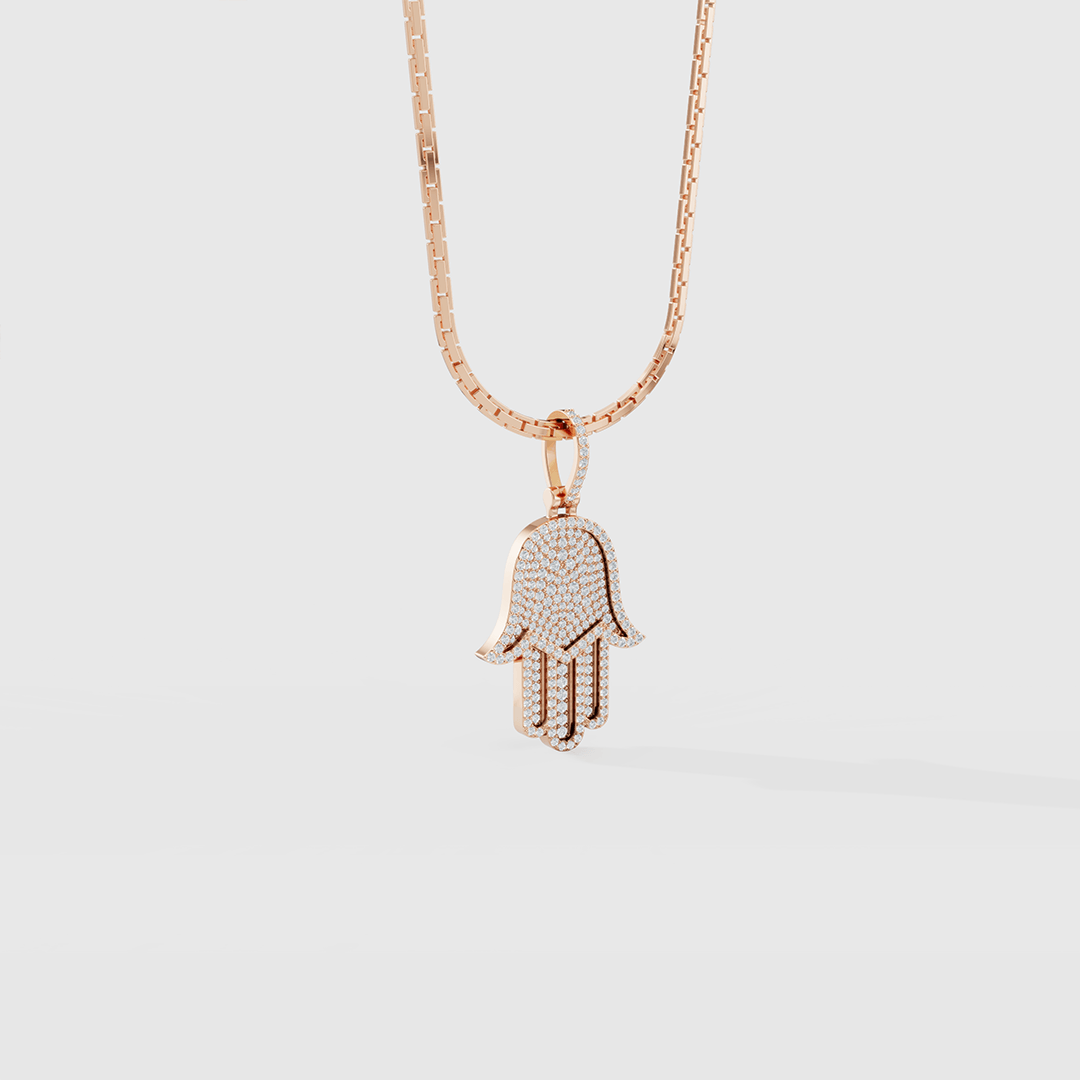 Hamsa Hand Pendant - Cyera Gems & Jewellery