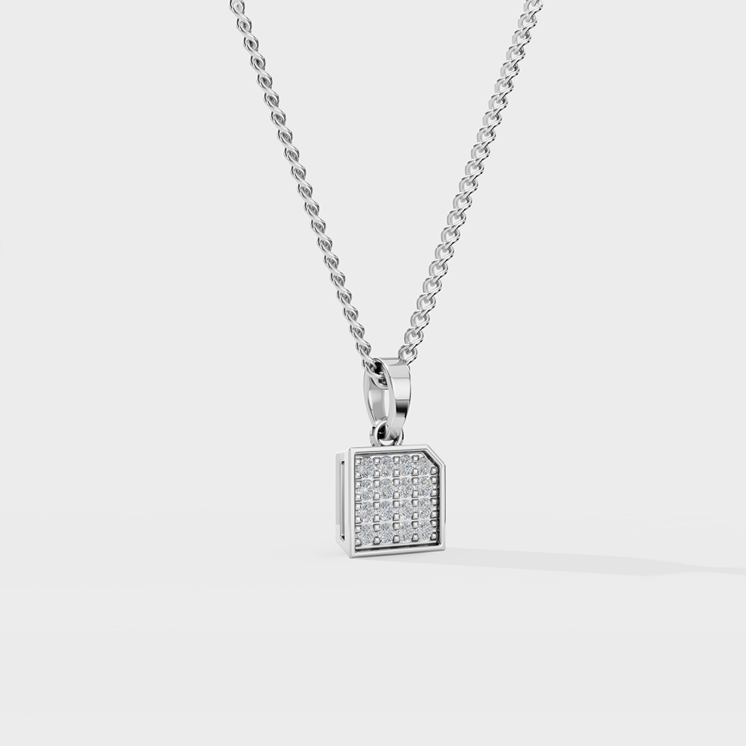Cove Diamond Pendant - Cyera Gems & Jewellery