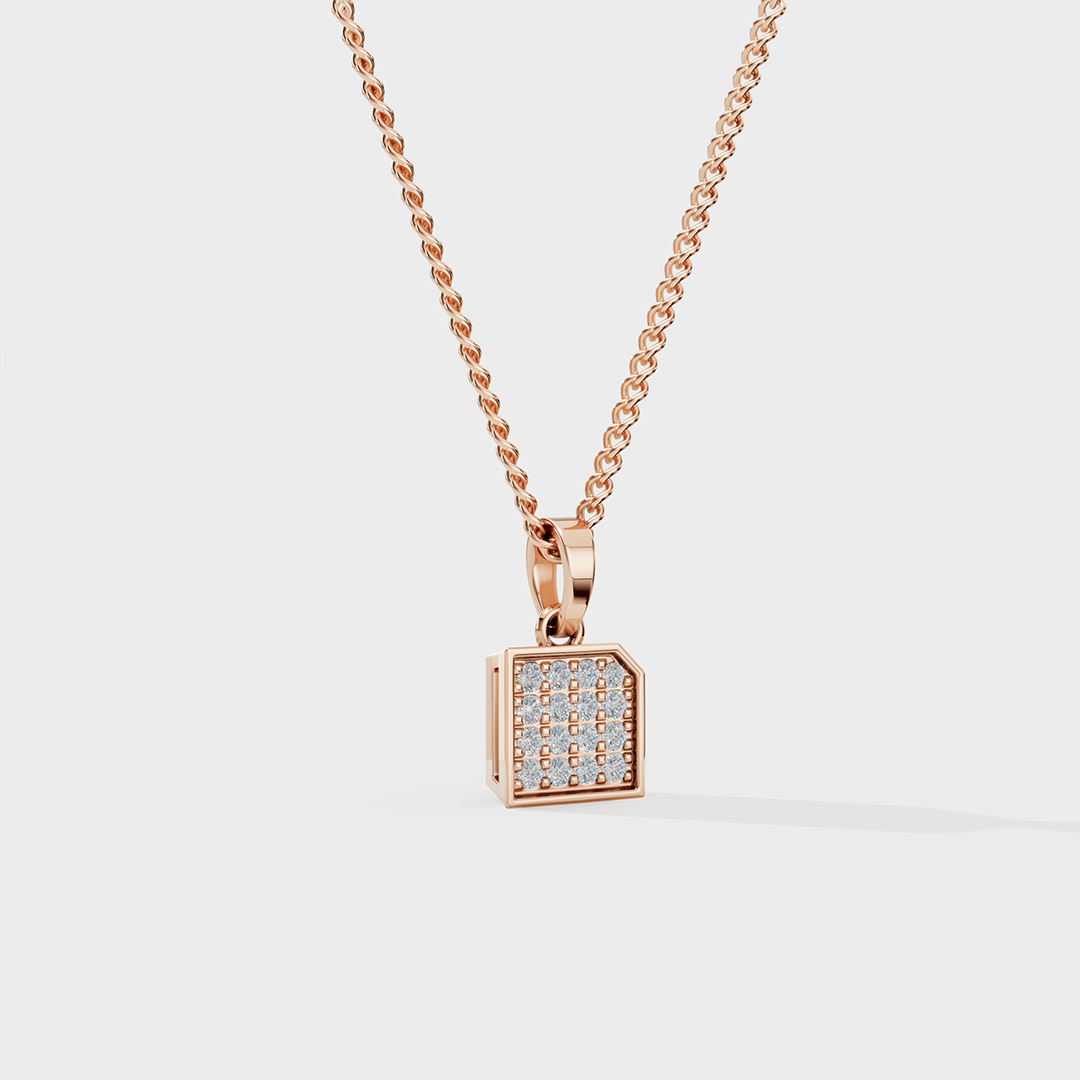 Cove Diamond Pendant - Cyera Gems & Jewellery